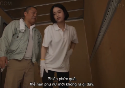 Cô vợ dâm loạn Minamo đi làm phụ xe tải bị gã đồng nghiệp đòi húp sò javhd