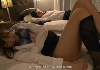 Lén đụ nhau cùng sếp dâm dê đụ khoẻ khi chồng say xỉn Moko Sakura